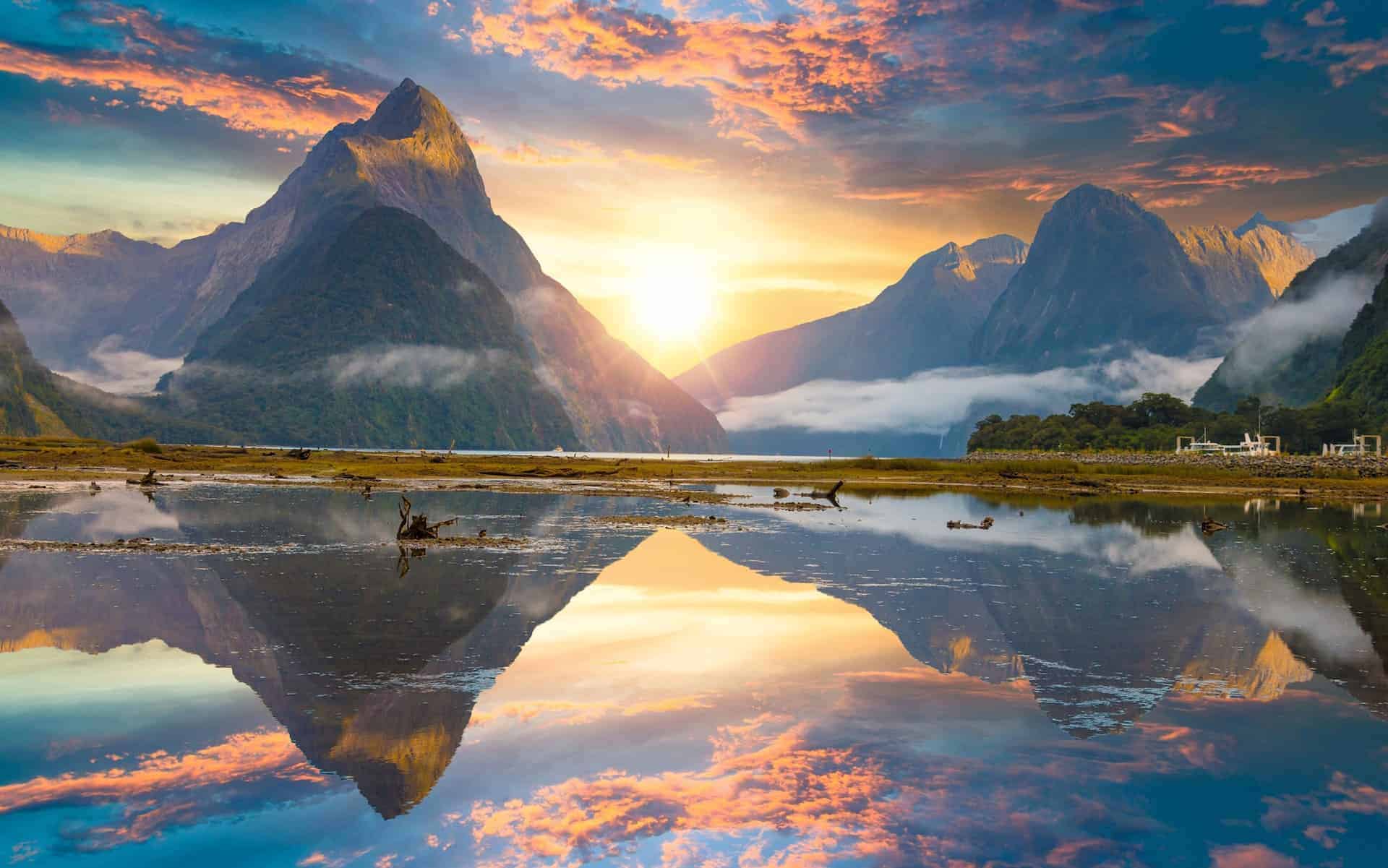 New Zealand's most spectacular natural attraction, Milford Sound can be enjoyed on an optional excursion